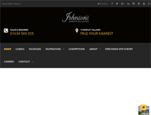Tablet Screenshot of johnsonsgardenbuildings.co.uk